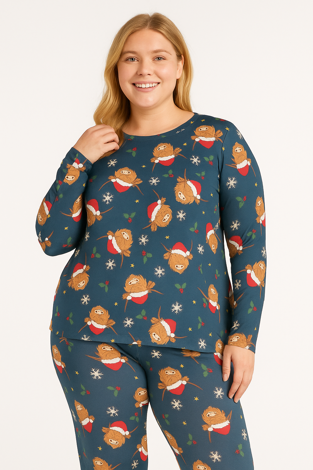 Highland Cow human Pjs