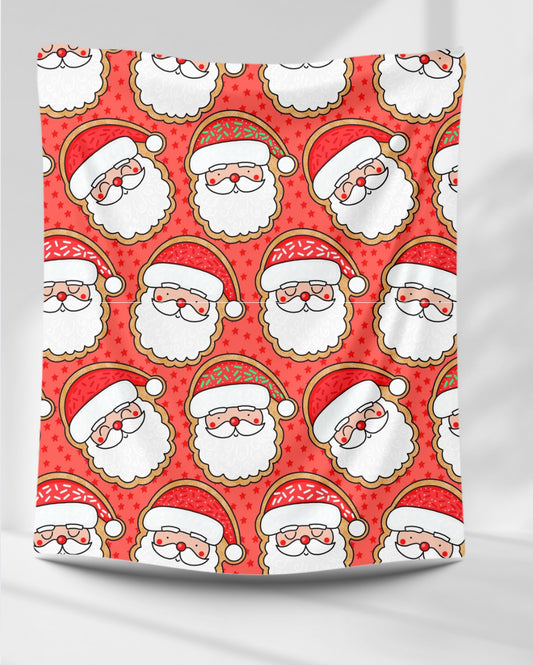Santa Cookie blanket