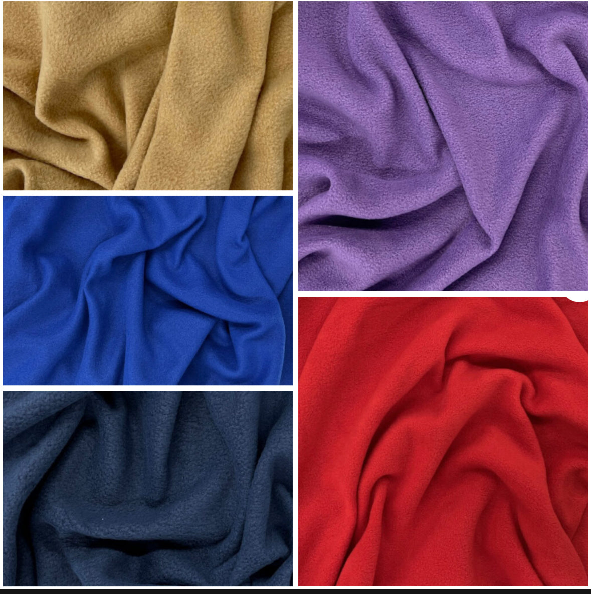 Plain colour fleece