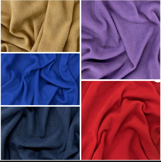 Plain colour fleece
