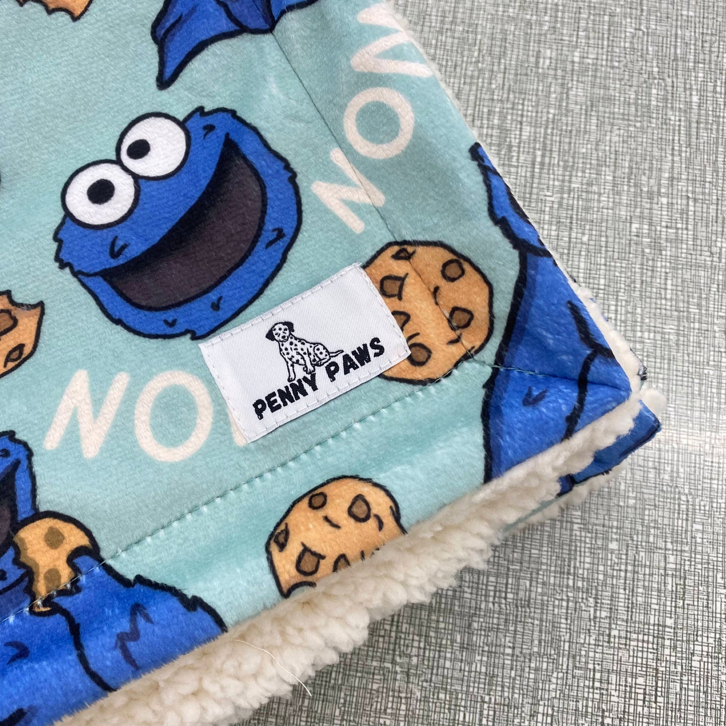 Blue Monster Blanket