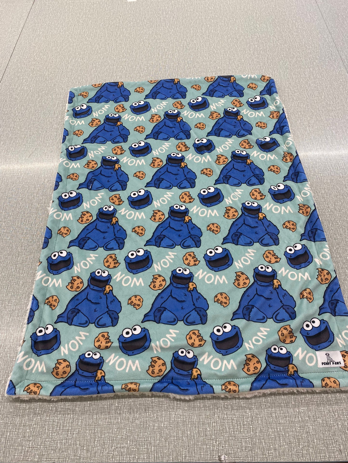 Blue Monster Blanket