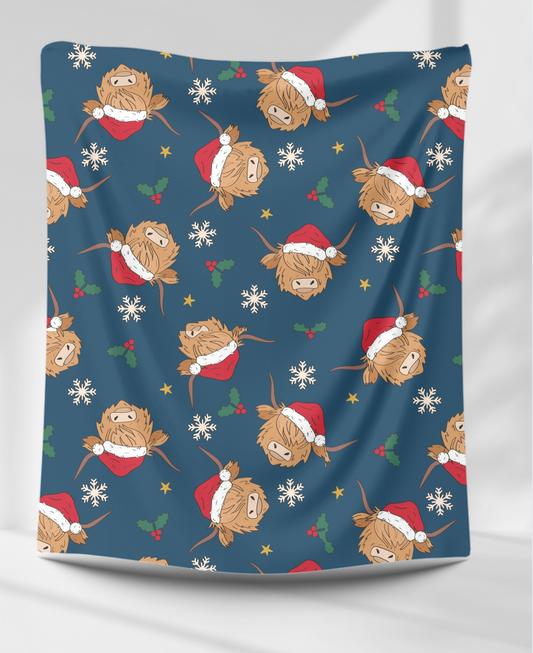 Highland Cow blanket